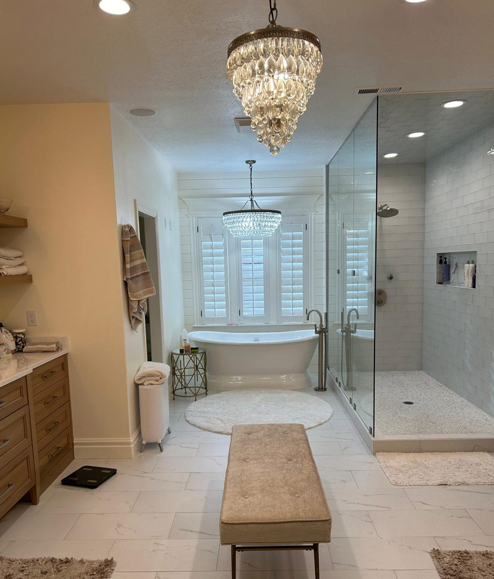 Electrical Utah residential bathroom